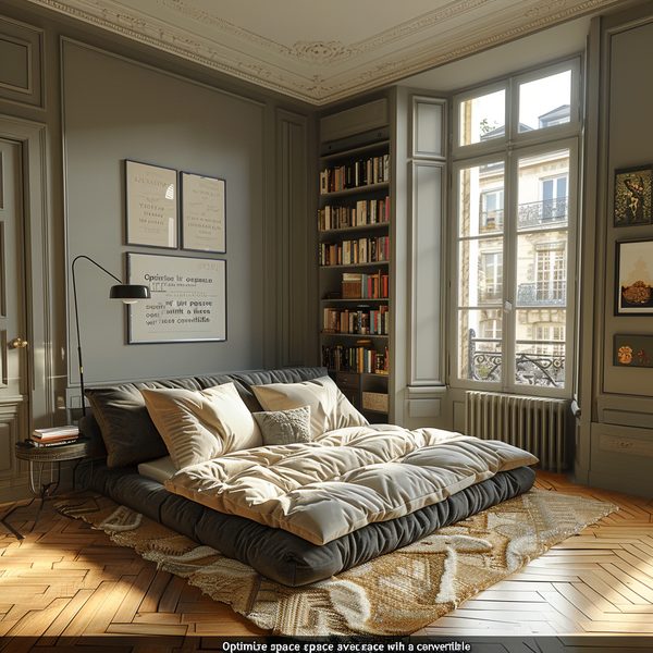 Optimisez l'espace avec un canapé convertible