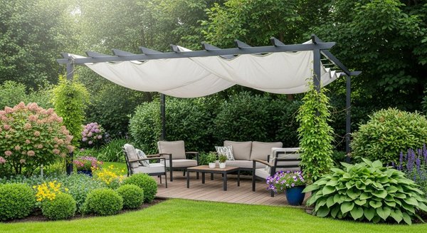 Comment créer un espace ombragé dans le jardin pour plus de confort ?