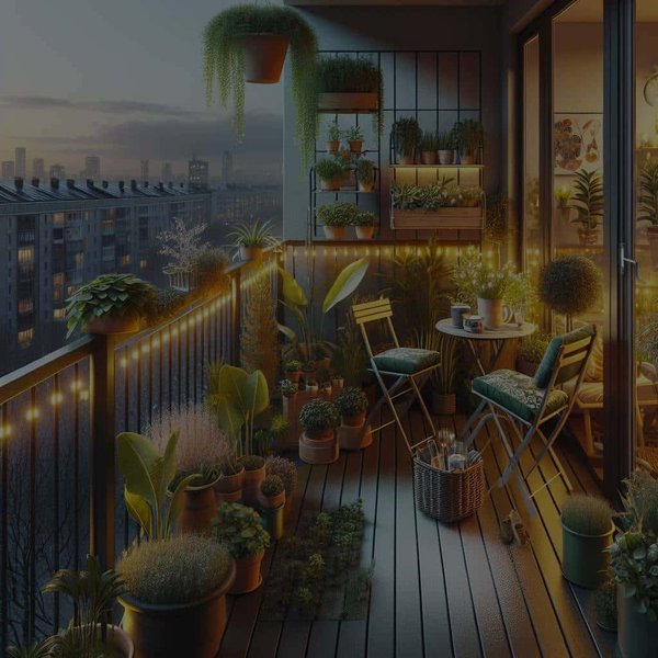 Comment créer un jardin d'hiver sur un balcon pour profiter de la verdure toute l'année ?