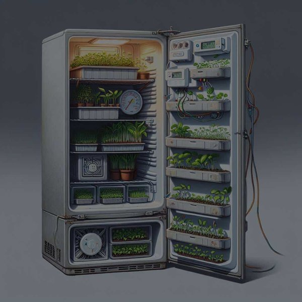 Comment transformer un vieux réfrigérateur en incubateur pour plantes ?